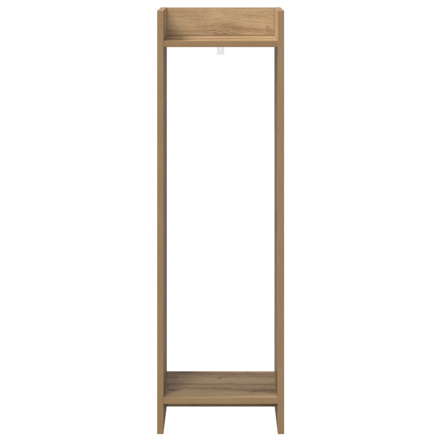 vidaXL Plant Stand Artisan Oak 30 x 30 x 100 cm Engineered Wood