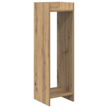 vidaXL Plant Stand 2 pcs Artisan Oak 30 x 30 x 100 cm Engineered Wood