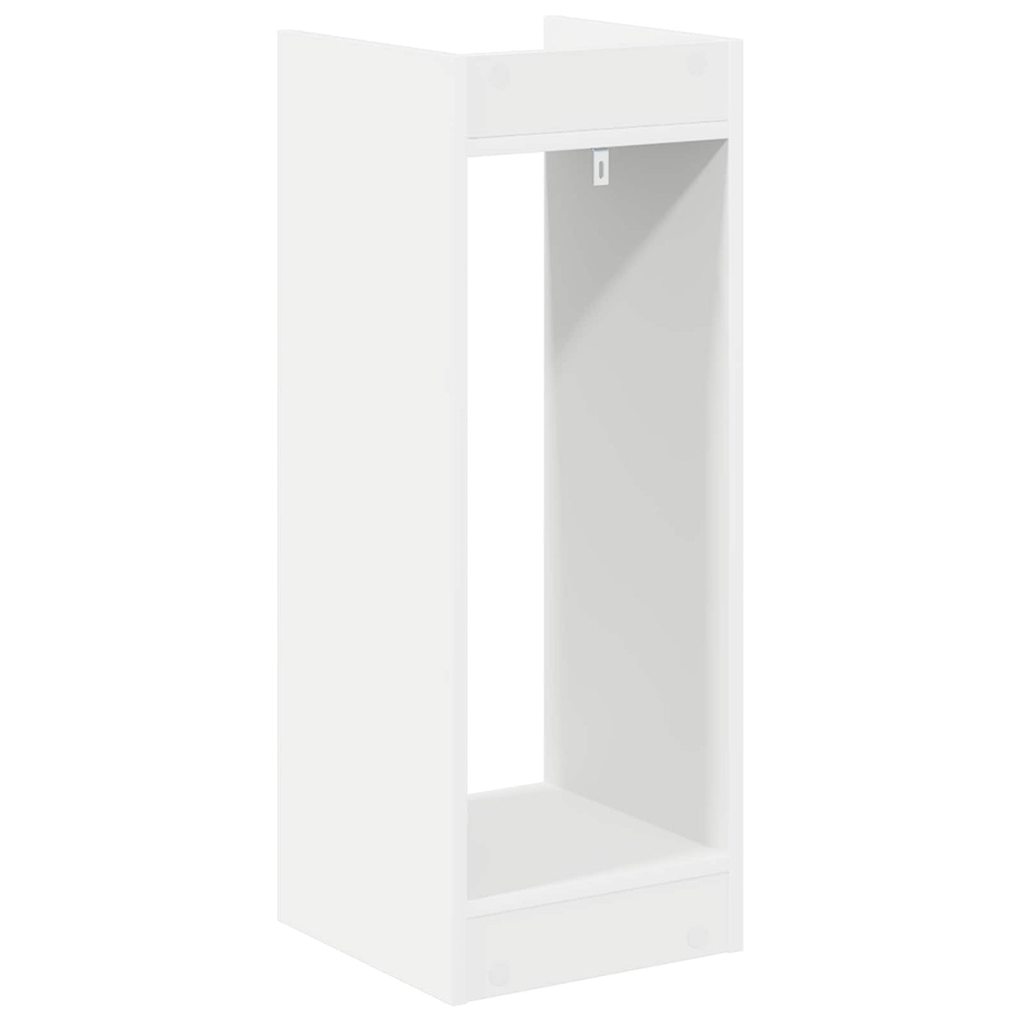 vidaXL Plant Stand 2 pcs White 30 x 30 x 80 cm Engineered Wood