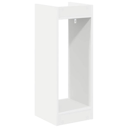 vidaXL Plant Stand 2 pcs White 30 x 30 x 80 cm Engineered Wood