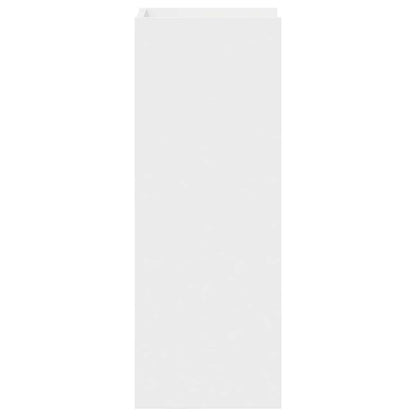 vidaXL Plant Stand 2 pcs White 30 x 30 x 80 cm Engineered Wood