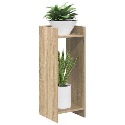vidaXL Plant Stand Sonoma Oak 30 x 30 x 80 cm Engineered Wood