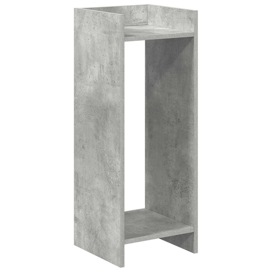 vidaXL Plant Stand Concrete Grey 30 x 30 x 80 cm Engineered Wood
