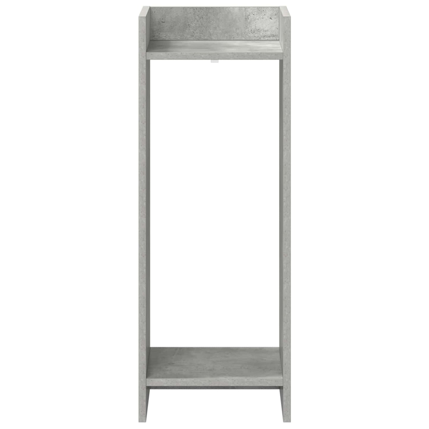 vidaXL Plant Stand Concrete Grey 30 x 30 x 80 cm Engineered Wood