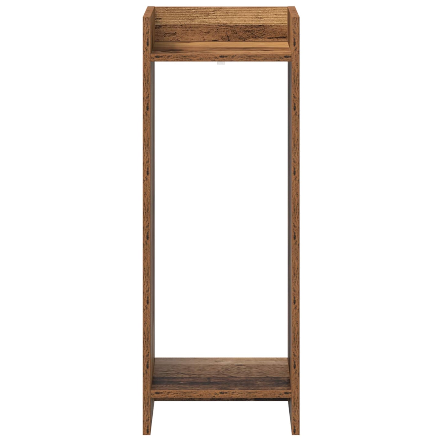 vidaXL Plant Stand 2 pcs Old Wood 30 x 30 x 80 cm Engineered Wood