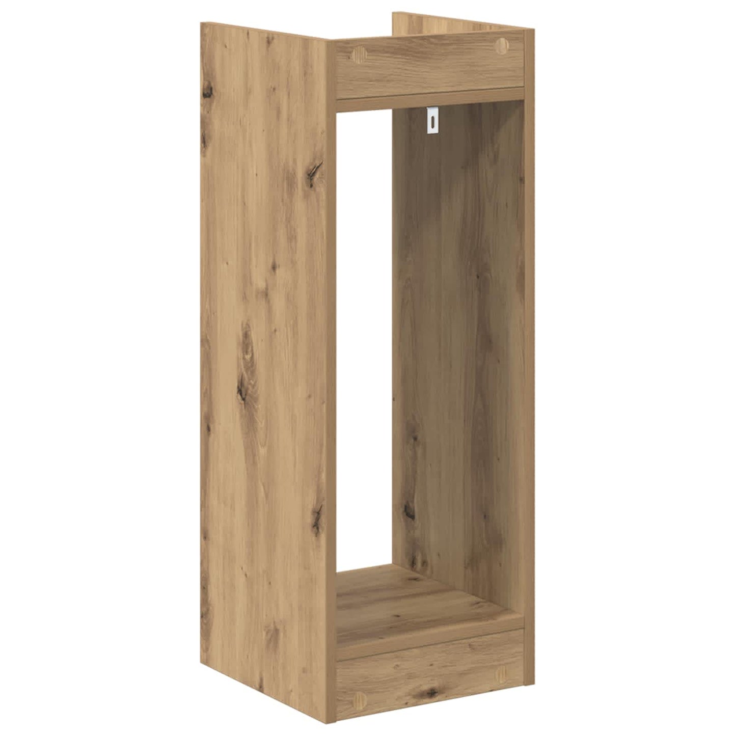 vidaXL Plant Stand 2 pcs Artisan Oak 30 x 30 x 80 cm Engineered Wood