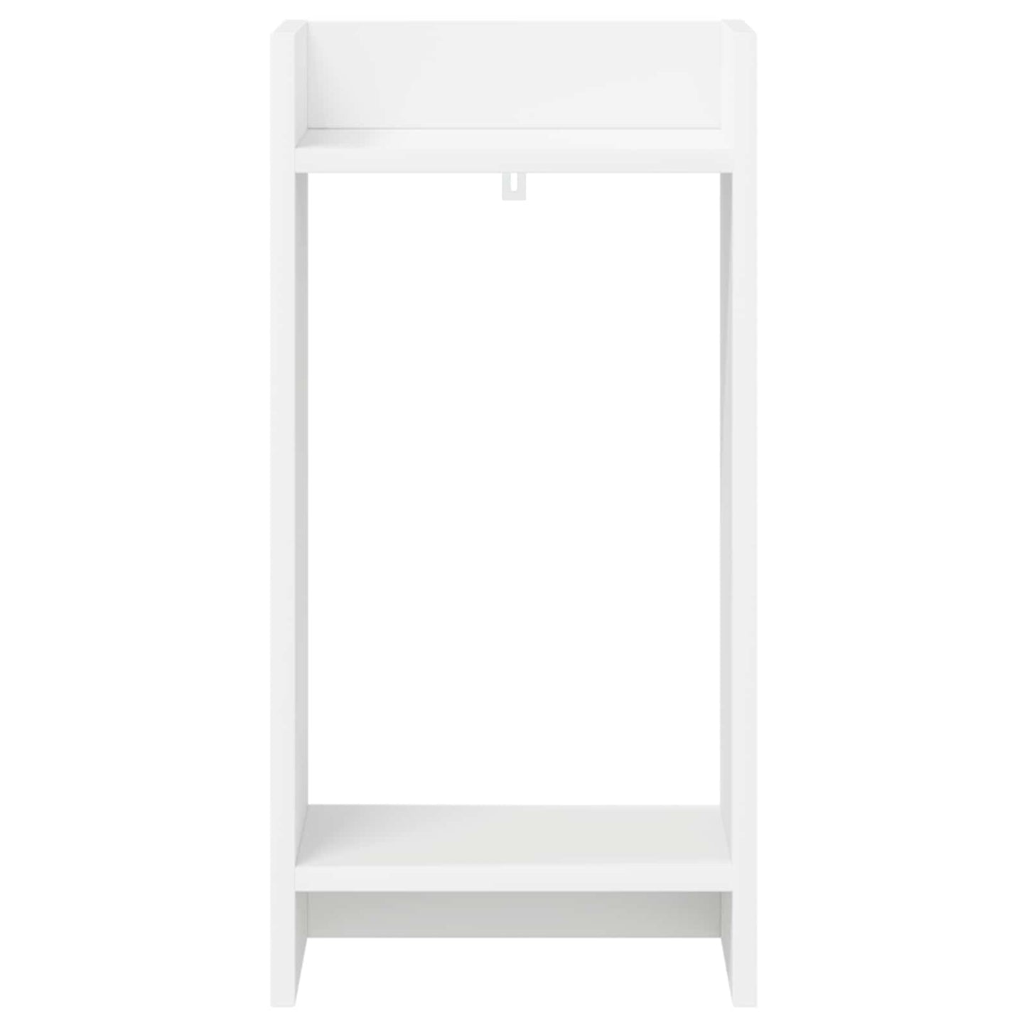 vidaXL Plant Stand 2 pcs White 30 x 30 x 60 cm Engineered Wood
