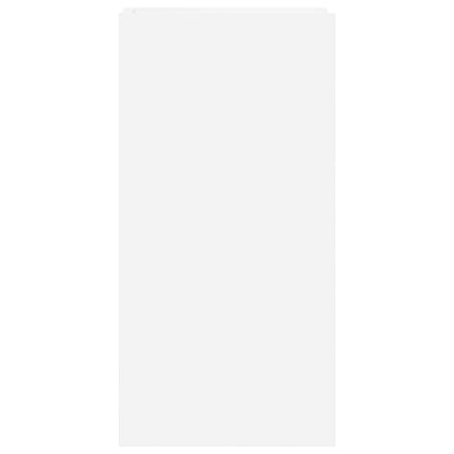 vidaXL Plant Stand 2 pcs White 30 x 30 x 60 cm Engineered Wood