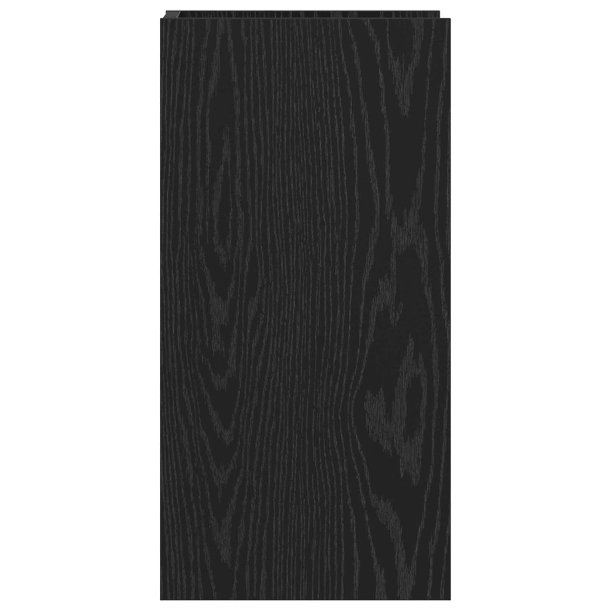 vidaXL Plant Stand Black Oak 30 x 30 x 60 cm Engineered Wood