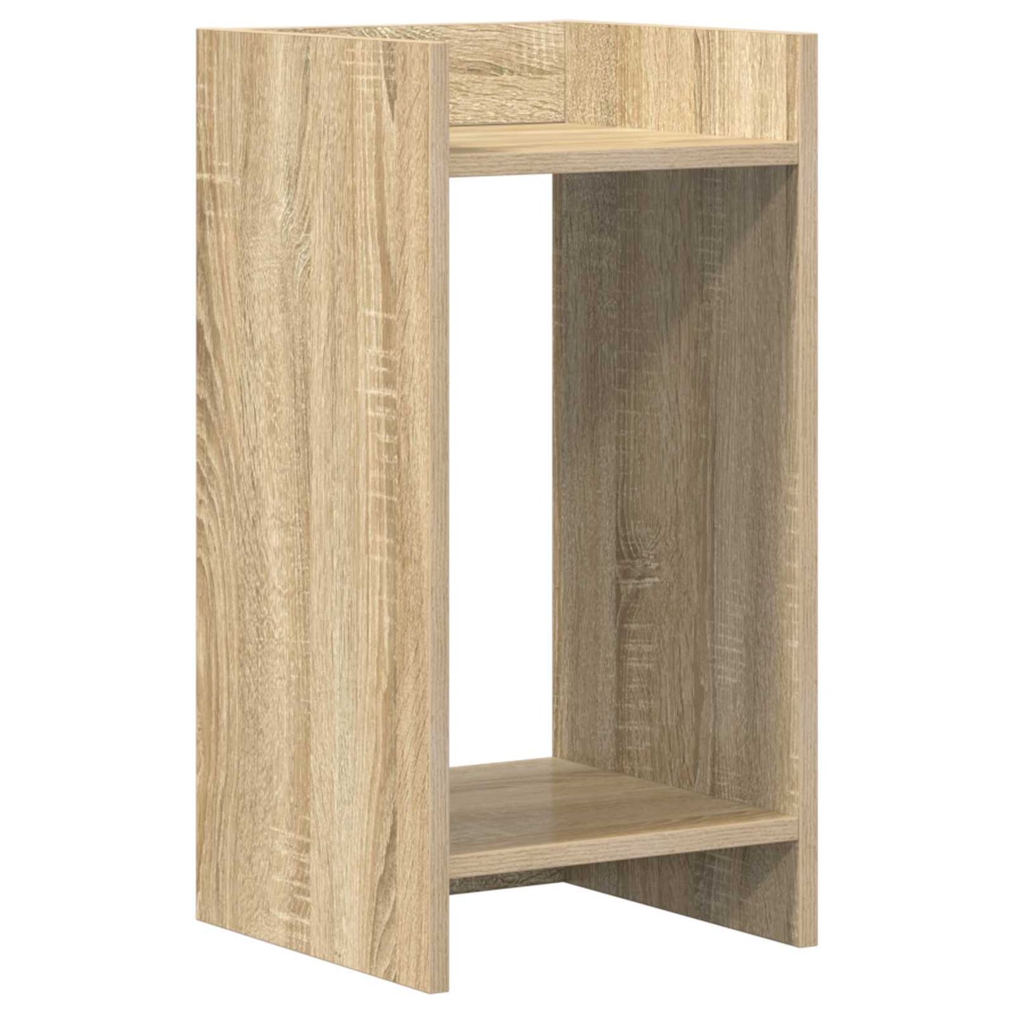 vidaXL Plant Stand 2 pcs Sonoma Oak 30 x 30 x 60 cm Engineered Wood