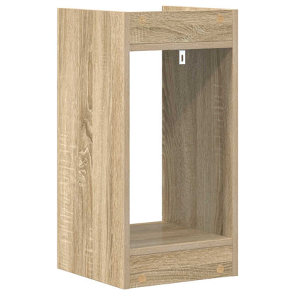 vidaXL Plant Stand 2 pcs Sonoma Oak 30 x 30 x 60 cm Engineered Wood