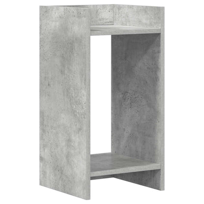 vidaXL Plant Stand Concrete Grey 30 x 30 x 60 cm Engineered Wood