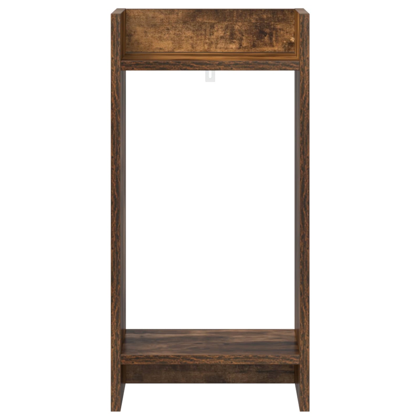 vidaXL Plant Stand Smoked Oak 30 x 30 x 60 cm Engineered Wood