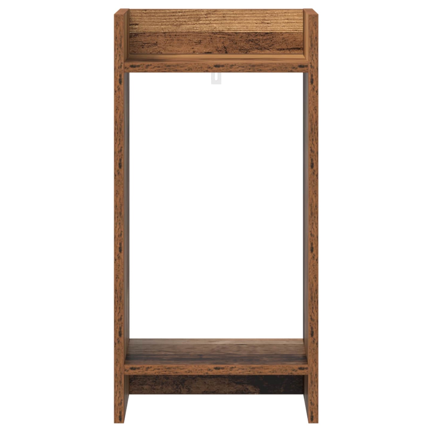 vidaXL Plant Stand with Shelf Old Wood 30 x 30 x 60 cm Engineered Wood