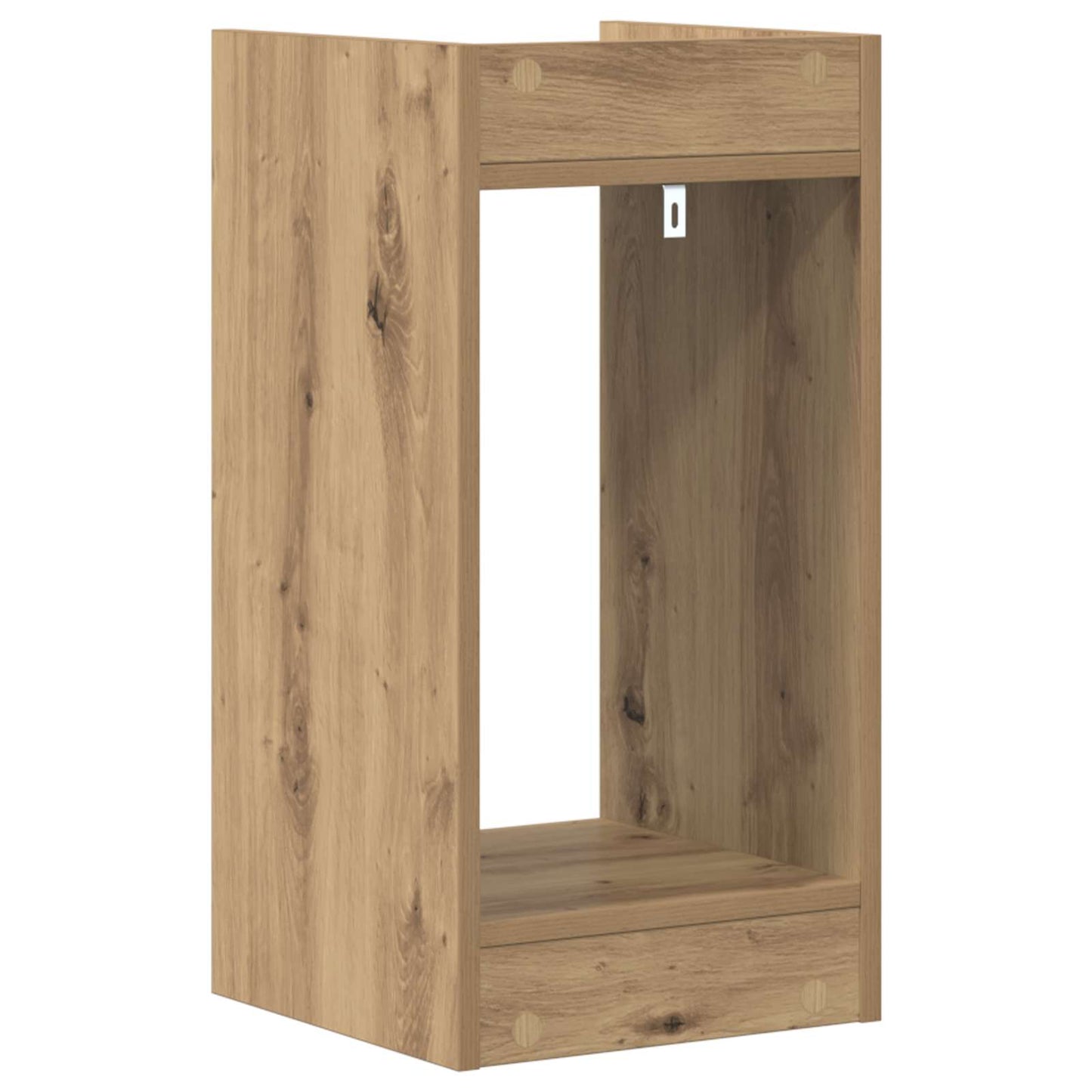 vidaXL Plant Stand Artisan Oak 30 x 30 x 60 cm Engineered Wood