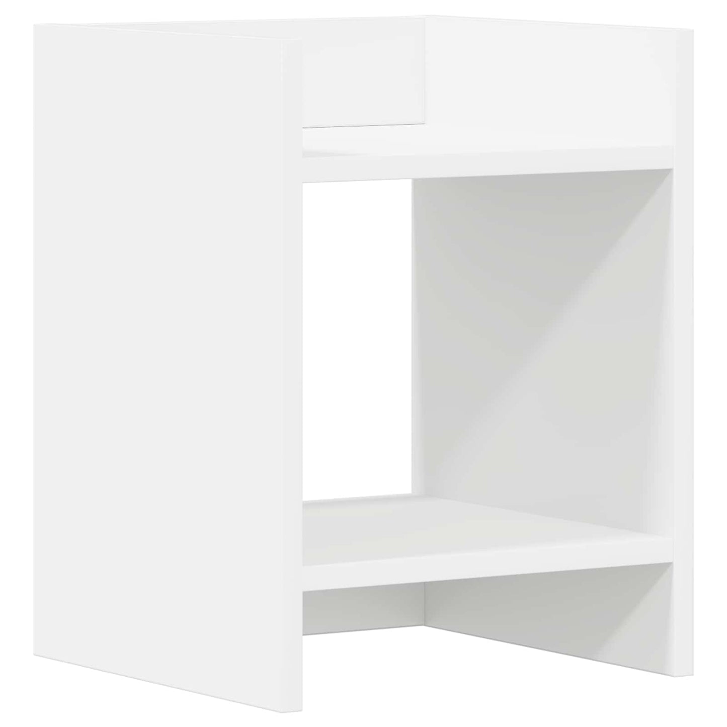 vidaXL Plant Stand White 30 x 30 x 40 cm Engineered Wood