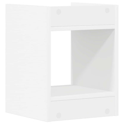 vidaXL Plant Stand 2 pcs White 30 x 30 x 40 cm Engineered Wood