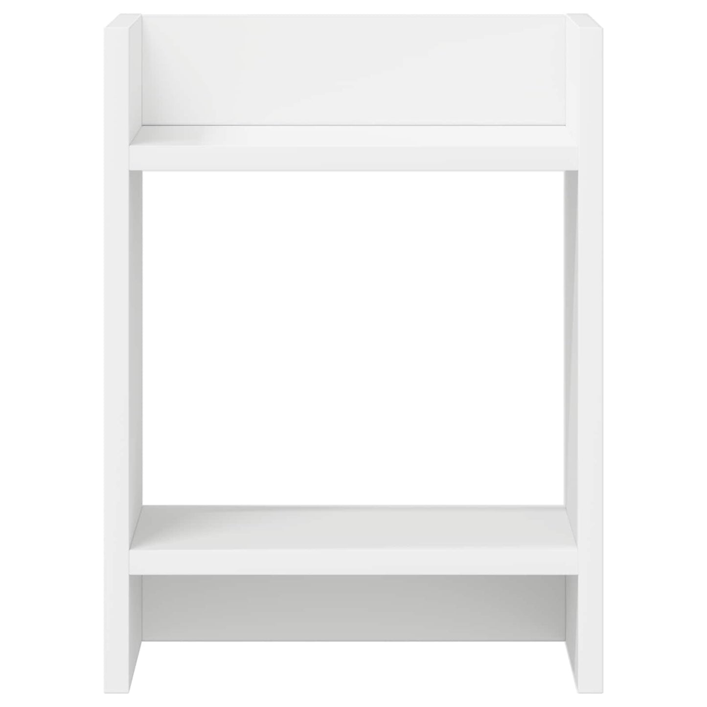 vidaXL Plant Stand 2 pcs White 30 x 30 x 40 cm Engineered Wood