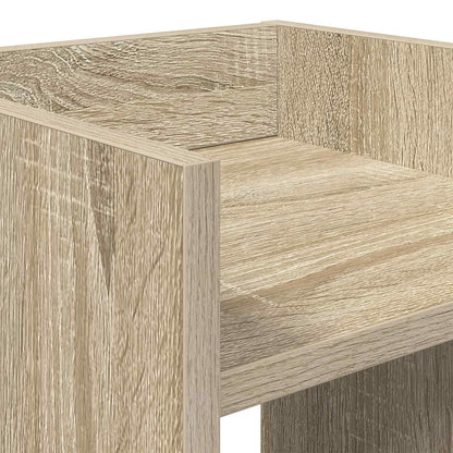 vidaXL Plant Stand Sonoma Oak 30 x 30 x 40 cm Engineered Wood