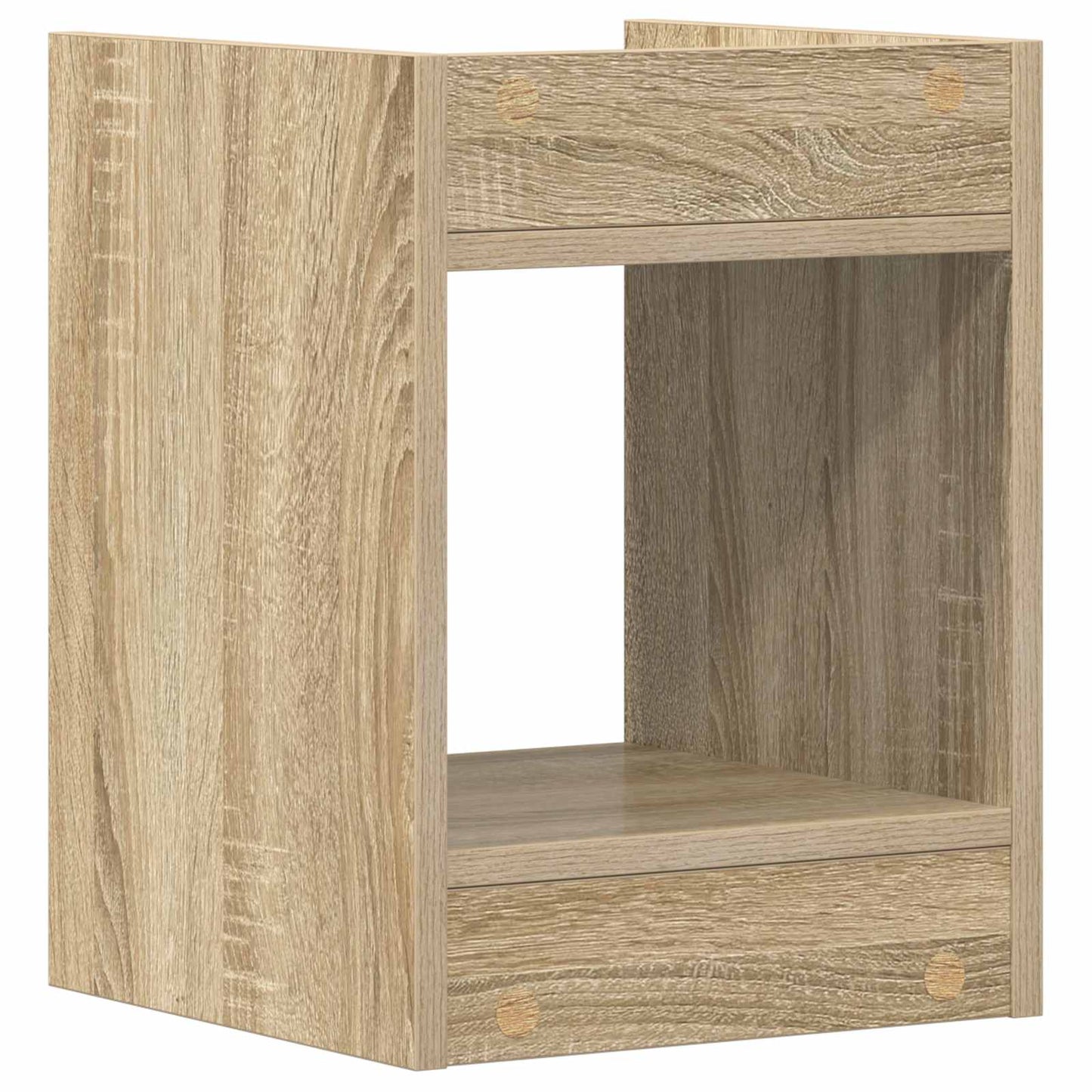 vidaXL Plant Stand Sonoma Oak 30 x 30 x 40 cm Engineered Wood