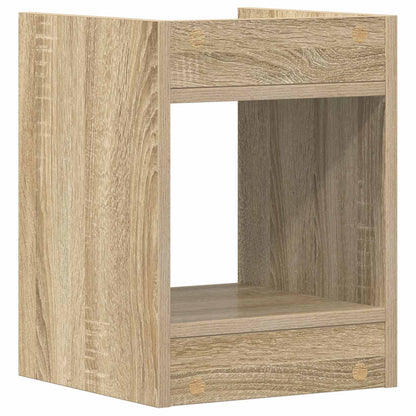 vidaXL Plant Stand Sonoma Oak 30 x 30 x 40 cm Engineered Wood