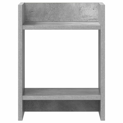 vidaXL Plant Stand Concrete Grey 30 x 30 x 40 cm Engineered Wood