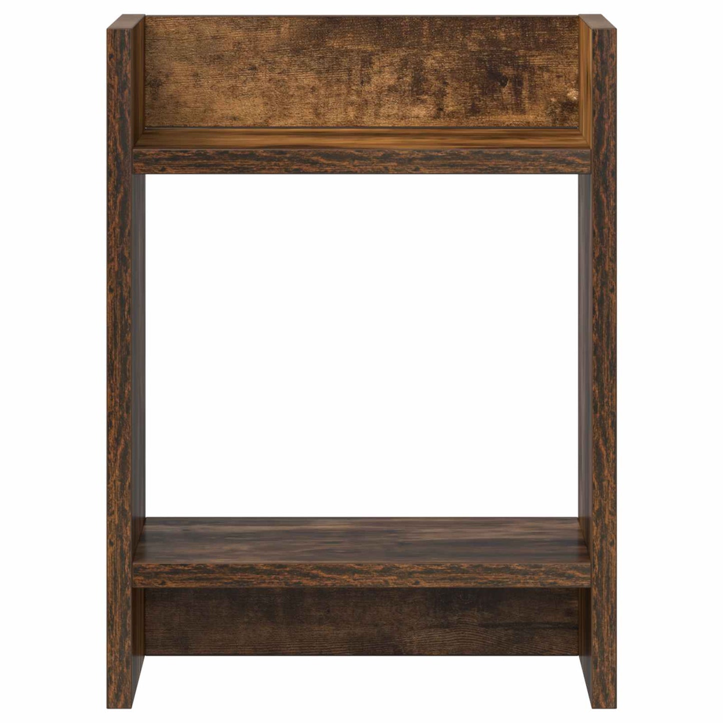 vidaXL Plant Stand 2 pcs Smoked Oak 30 x 30 x 40 cm Engineered Wood
