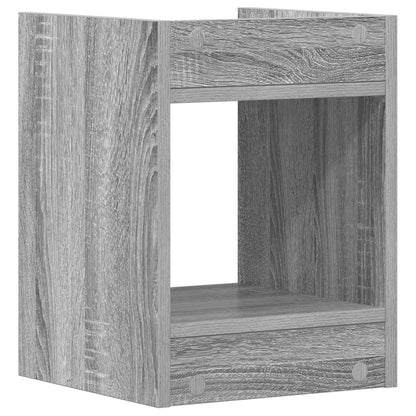 vidaXL Plant Stand Grey Sonoma 30 x 30 x 40 cm Engineered Wood