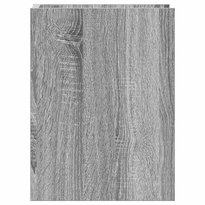 vidaXL Plant Stand Grey Sonoma 30 x 30 x 40 cm Engineered Wood