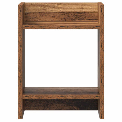 vidaXL Plant Stand Old Wood 30 x 30 x 40 cm Engineered Wood