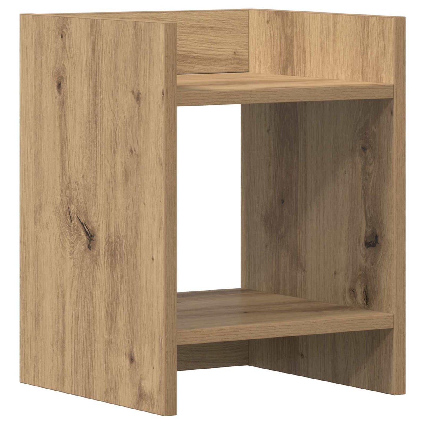vidaXL Plant Stand Artisan Oak 30 x 30 x 40 cm Engineered Wood