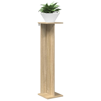 vidaXL Plant Stand Sonoma Oak 25 x 25.5 x 100.5 cm Engineered Wood