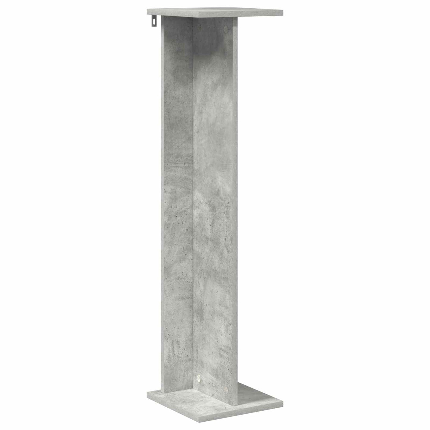 vidaXL Plant Stand Concrete Grey 25 x 25.5 x 100.5 cm Engineered Wood