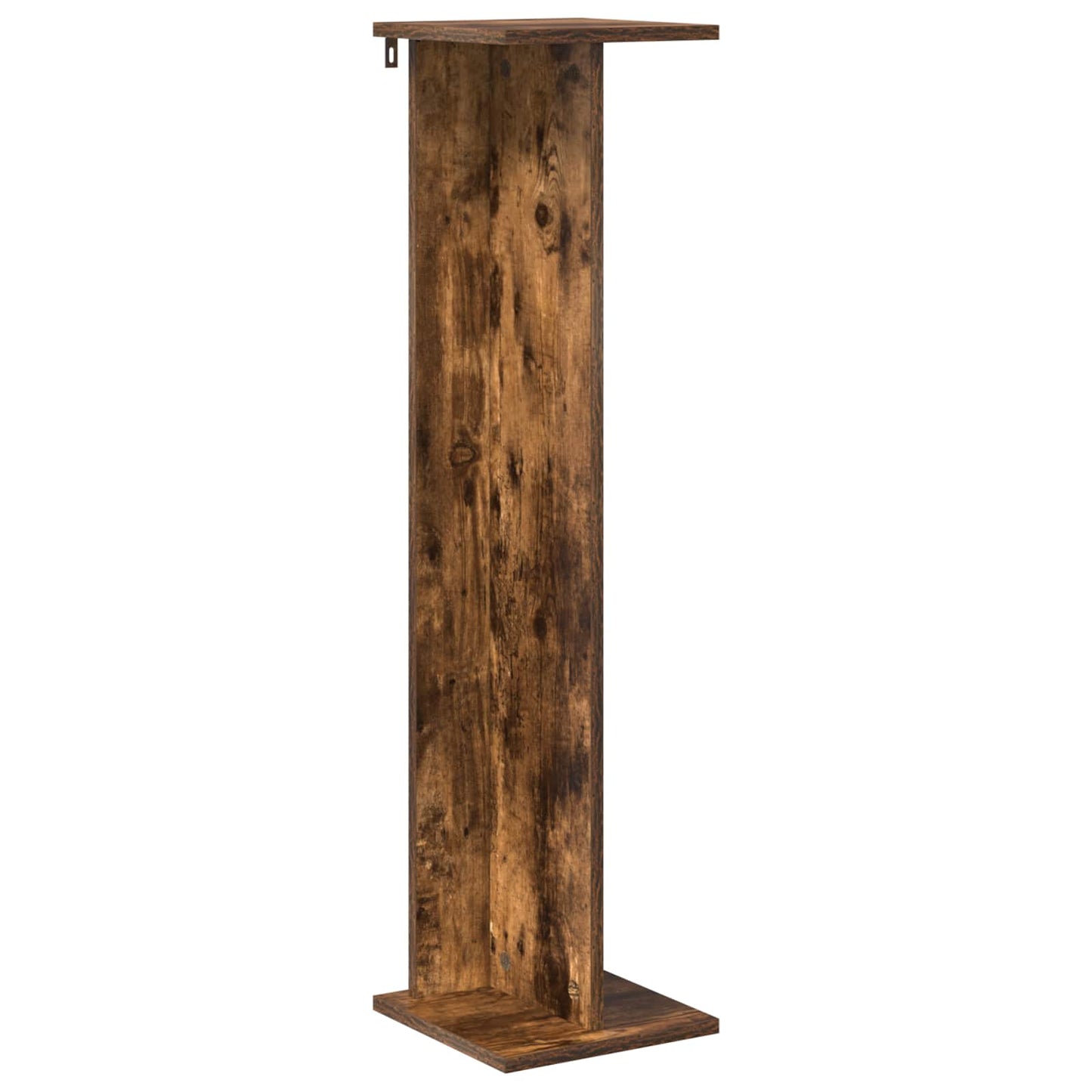 vidaXL Plant Stand 2 pcs Smoked Oak 25 x 25.5 x 100.5 cm