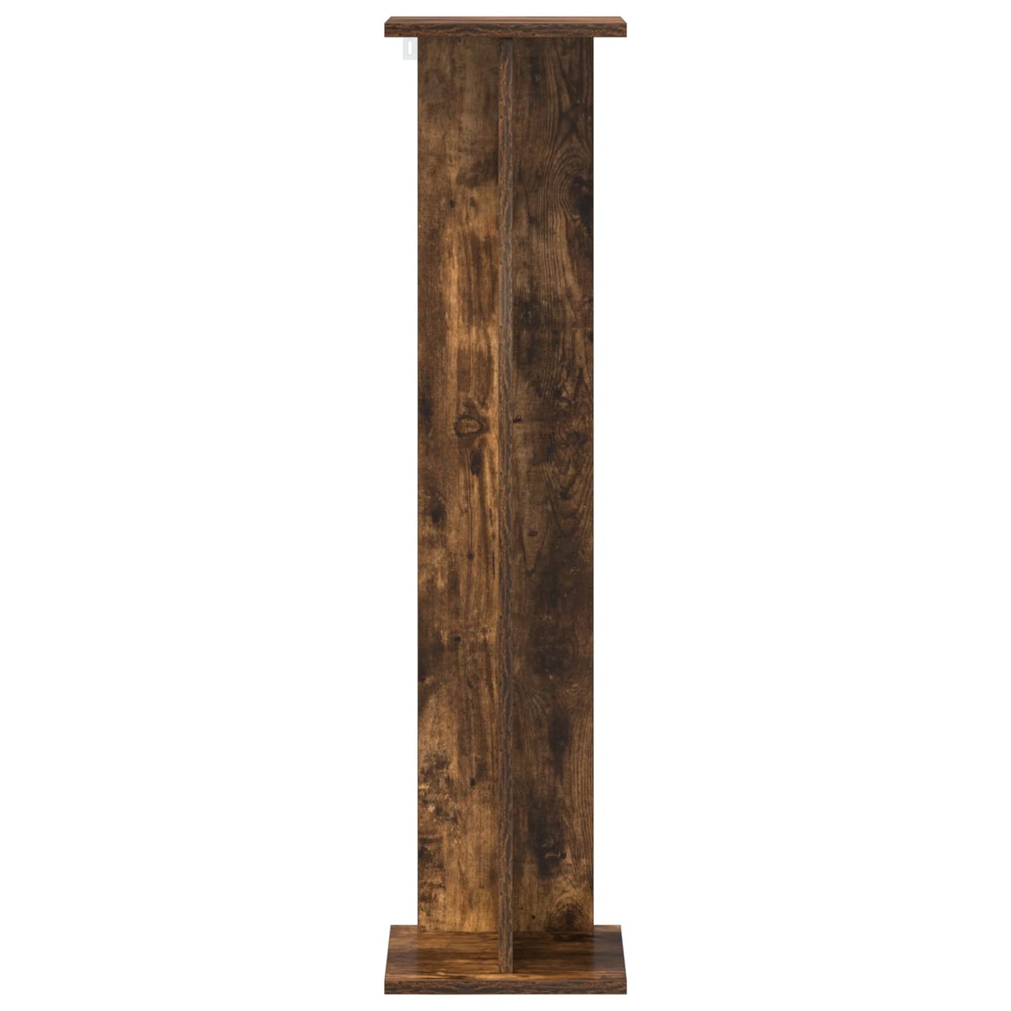 vidaXL Plant Stand 2 pcs Smoked Oak 25 x 25.5 x 100.5 cm