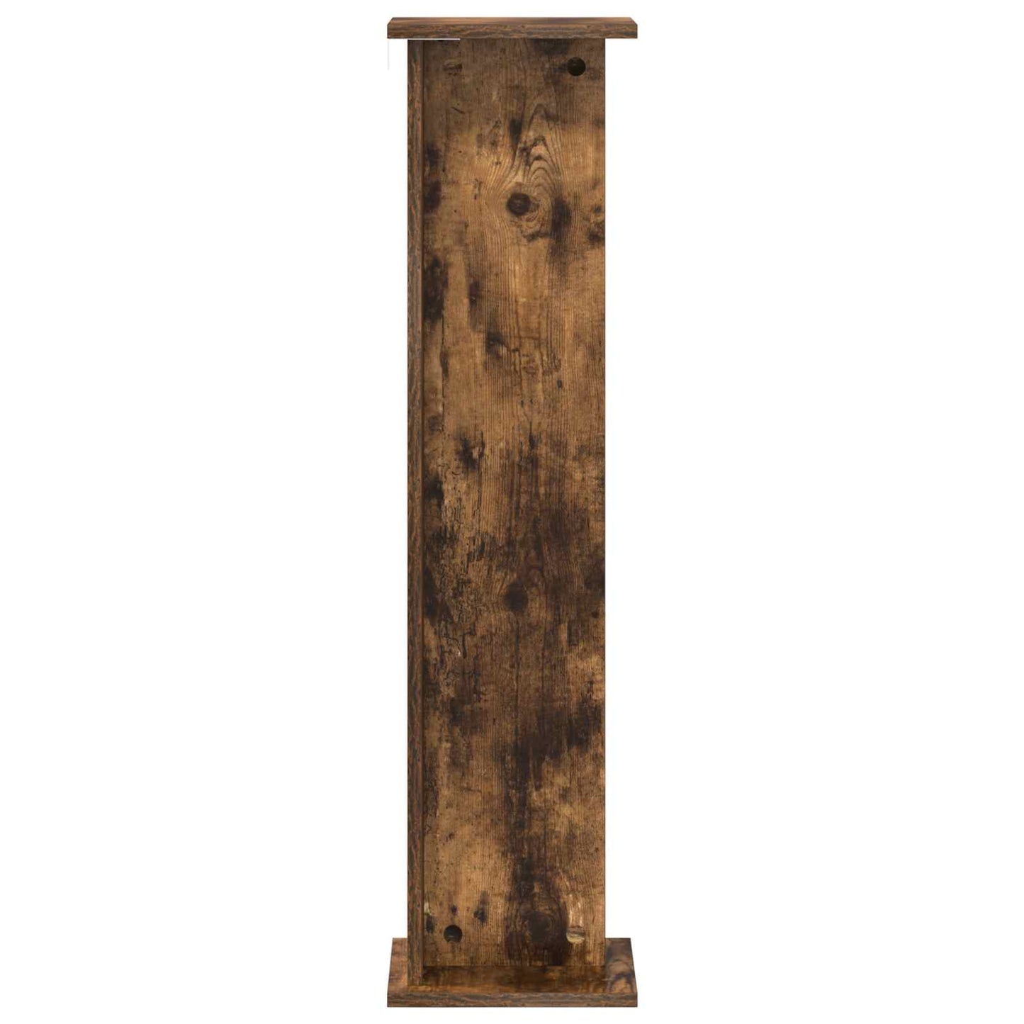 vidaXL Plant Stand 2 pcs Smoked Oak 25 x 25.5 x 100.5 cm