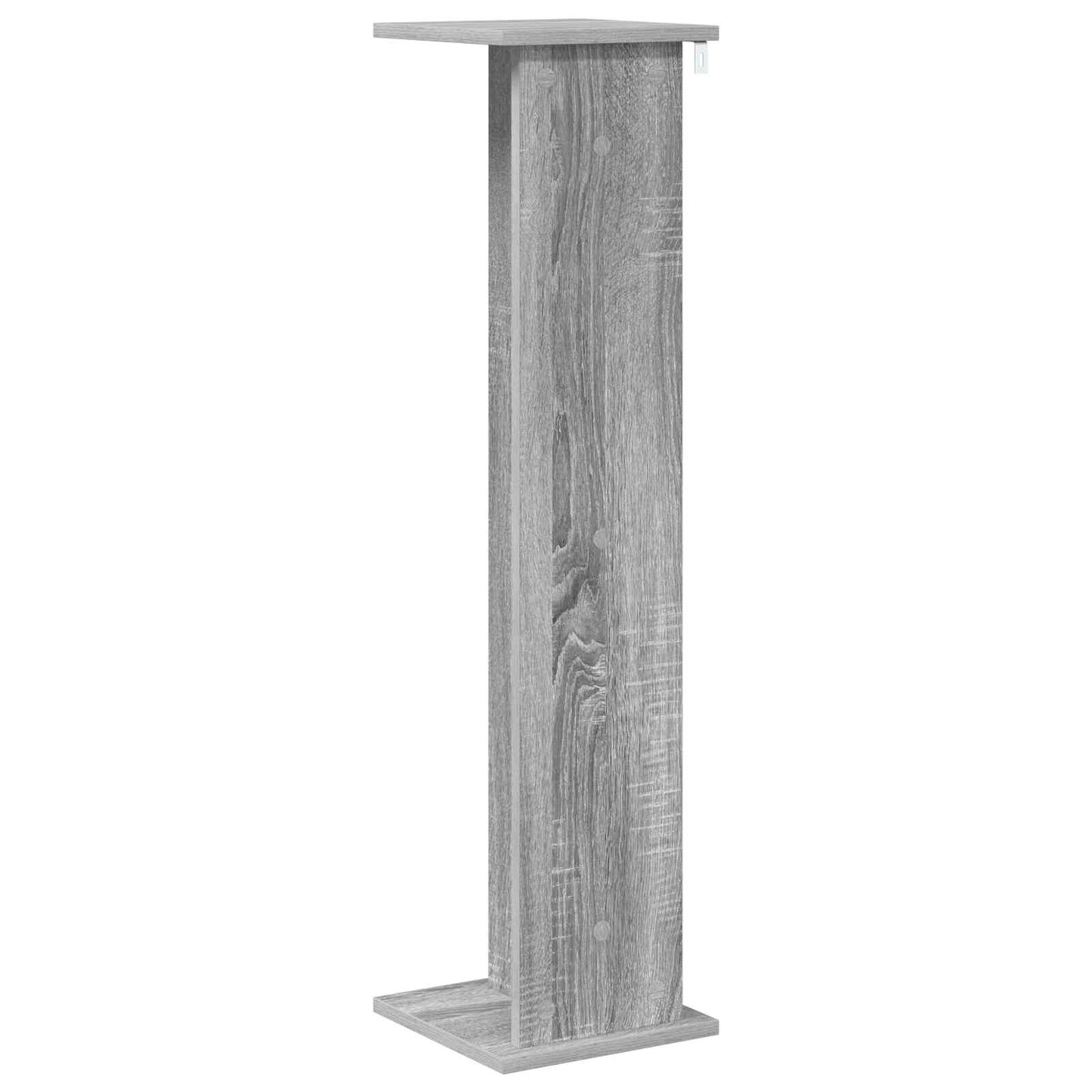 vidaXL Plant Stand Grey Sonoma 25 x 25.5 x 100.5 cm Engineered Wood