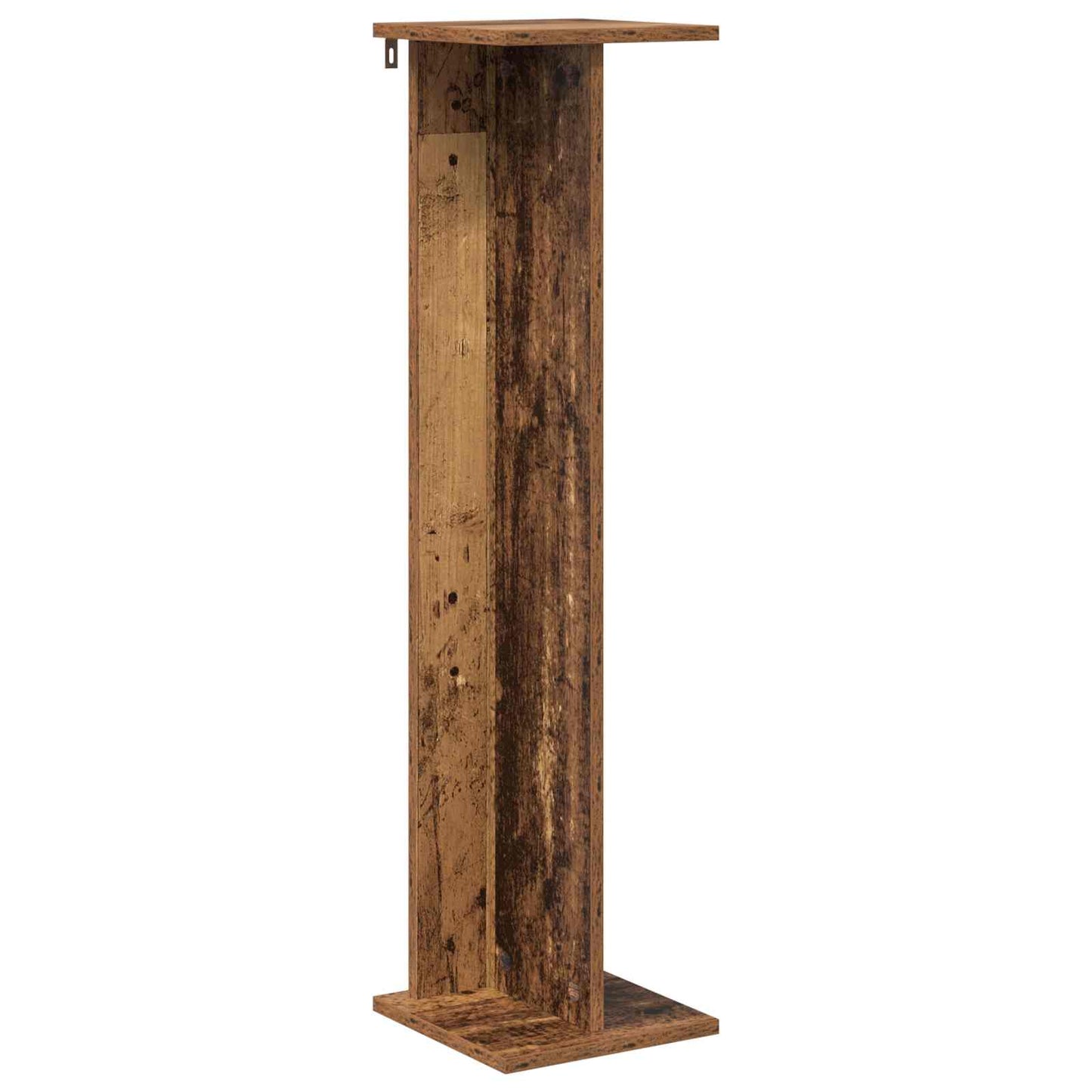 vidaXL Plant Stand 2 pcs Old Wood 25 x 25.5 x 100.5 cm Engineered Wood