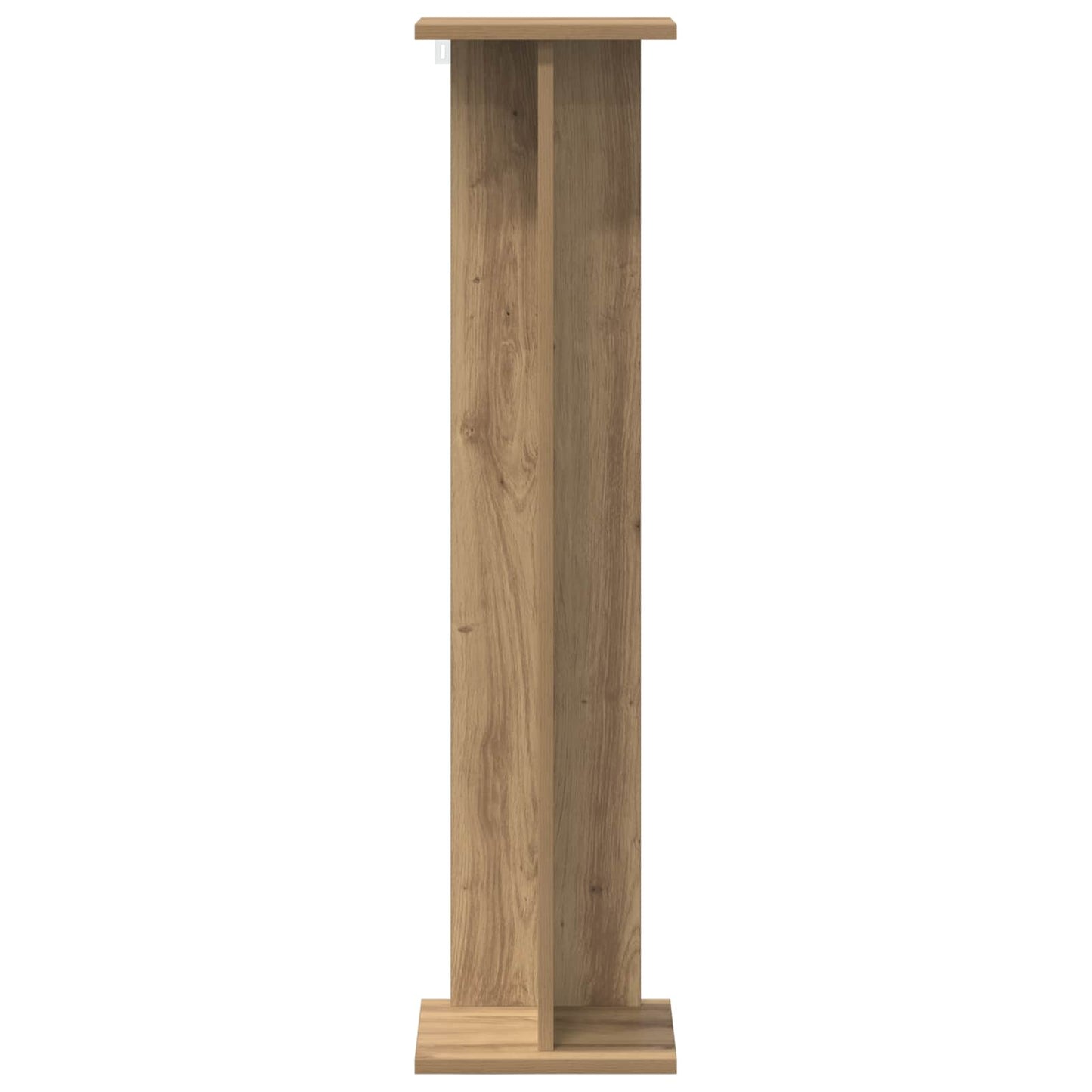 vidaXL Plant Stand Artisan Oak 25 x 25.5 x 100.5 cm Engineered Wood