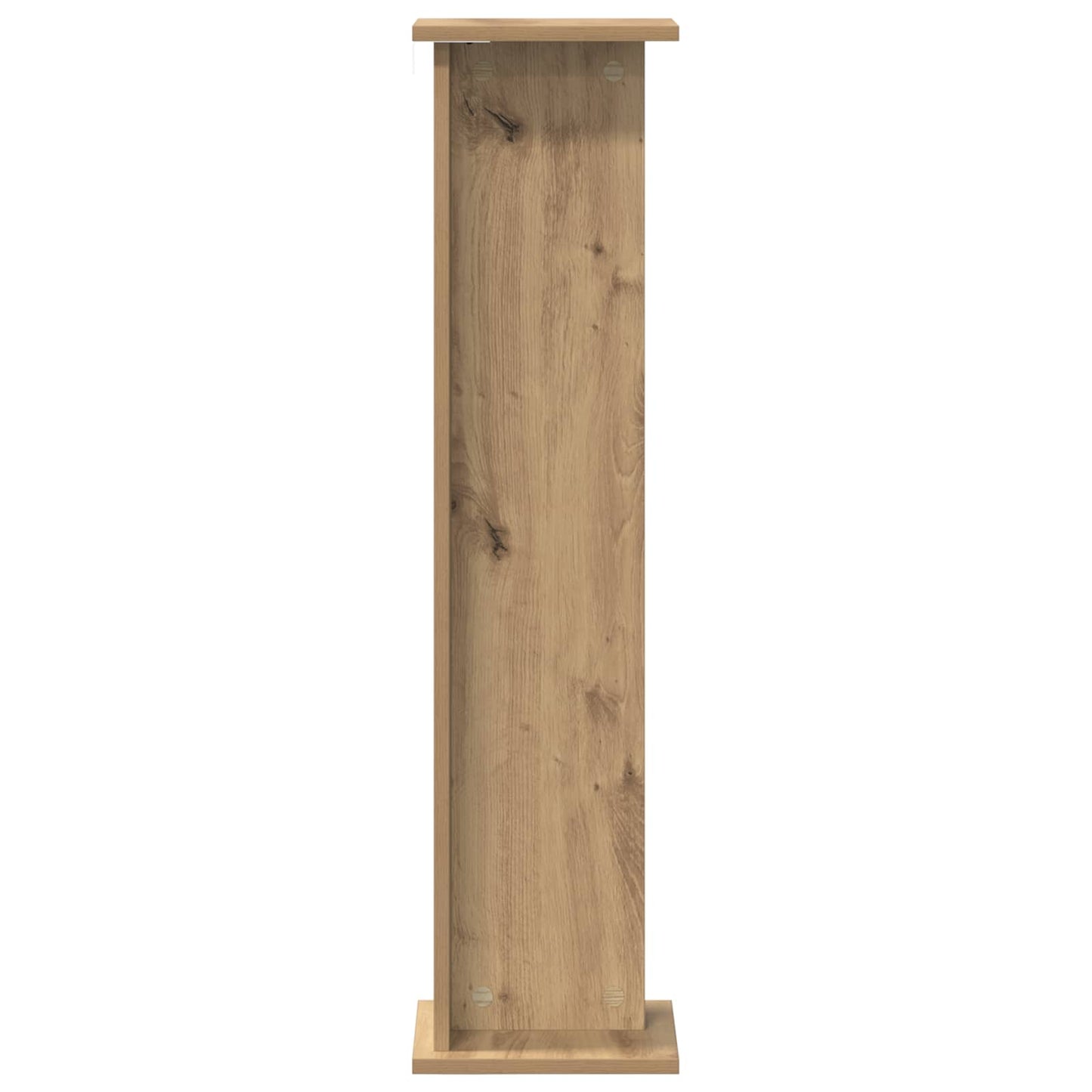 vidaXL Plant Stand Artisan Oak 25 x 25.5 x 100.5 cm Engineered Wood