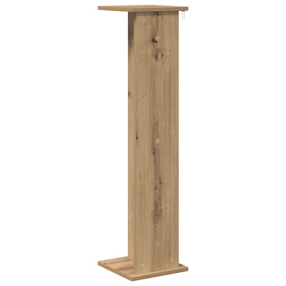 vidaXL Plant Stand 2 pcs Artisan Oak 25 x 25.5 x 100.5 cm