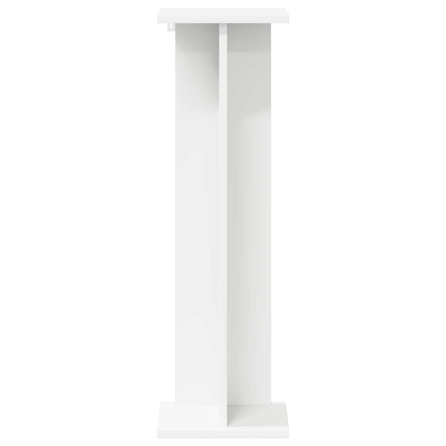 vidaXL Plant Stand White 25 x 25.5 x 80.5 cm Engineered Wood