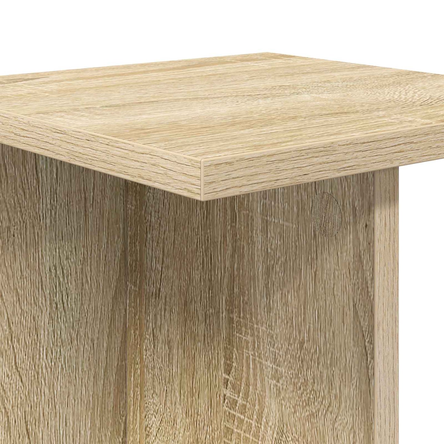 vidaXL Plant Stand Sonoma Oak 25 x 25.5 x 80.5 cm Engineered Wood