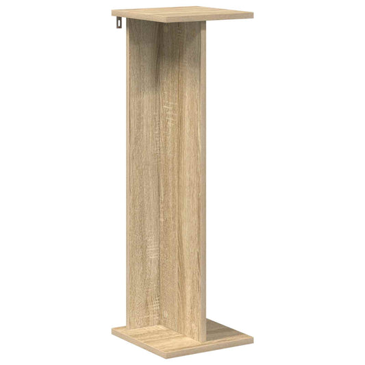 vidaXL Plant Stand Sonoma Oak 25 x 25.5 x 80.5 cm Engineered Wood