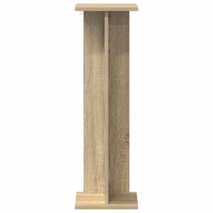 vidaXL Plant Stand Sonoma Oak 25 x 25.5 x 80.5 cm Engineered Wood