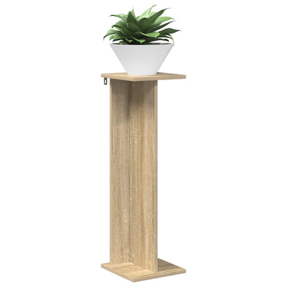 vidaXL Plant Stand Sonoma Oak 25 x 25.5 x 80.5 cm Engineered Wood