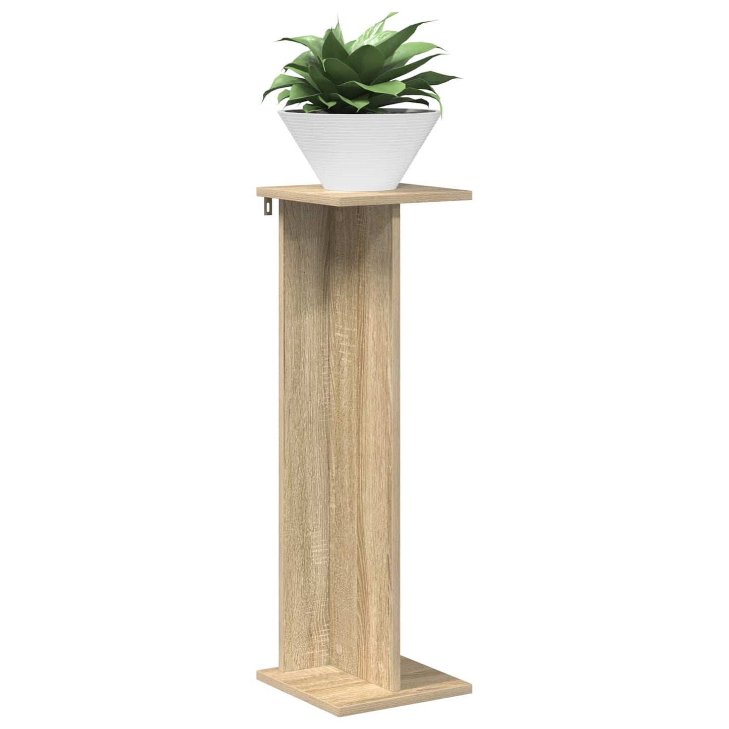 vidaXL Plant Stand 2 pcs Sonoma Oak 25 x 25.5 x 80.5 cm