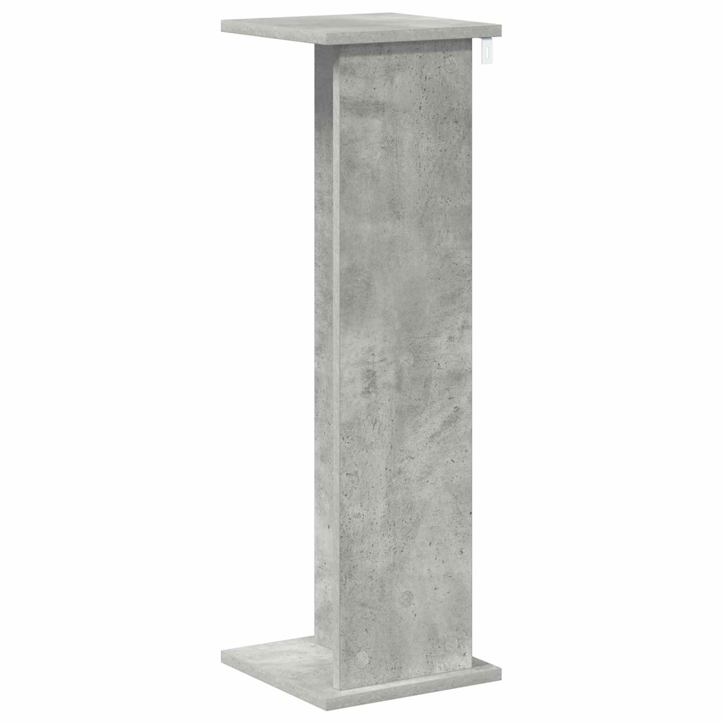 vidaXL Plant Stand Concrete Grey 25 x 25.5 x 80.5 cm Engineered Wood