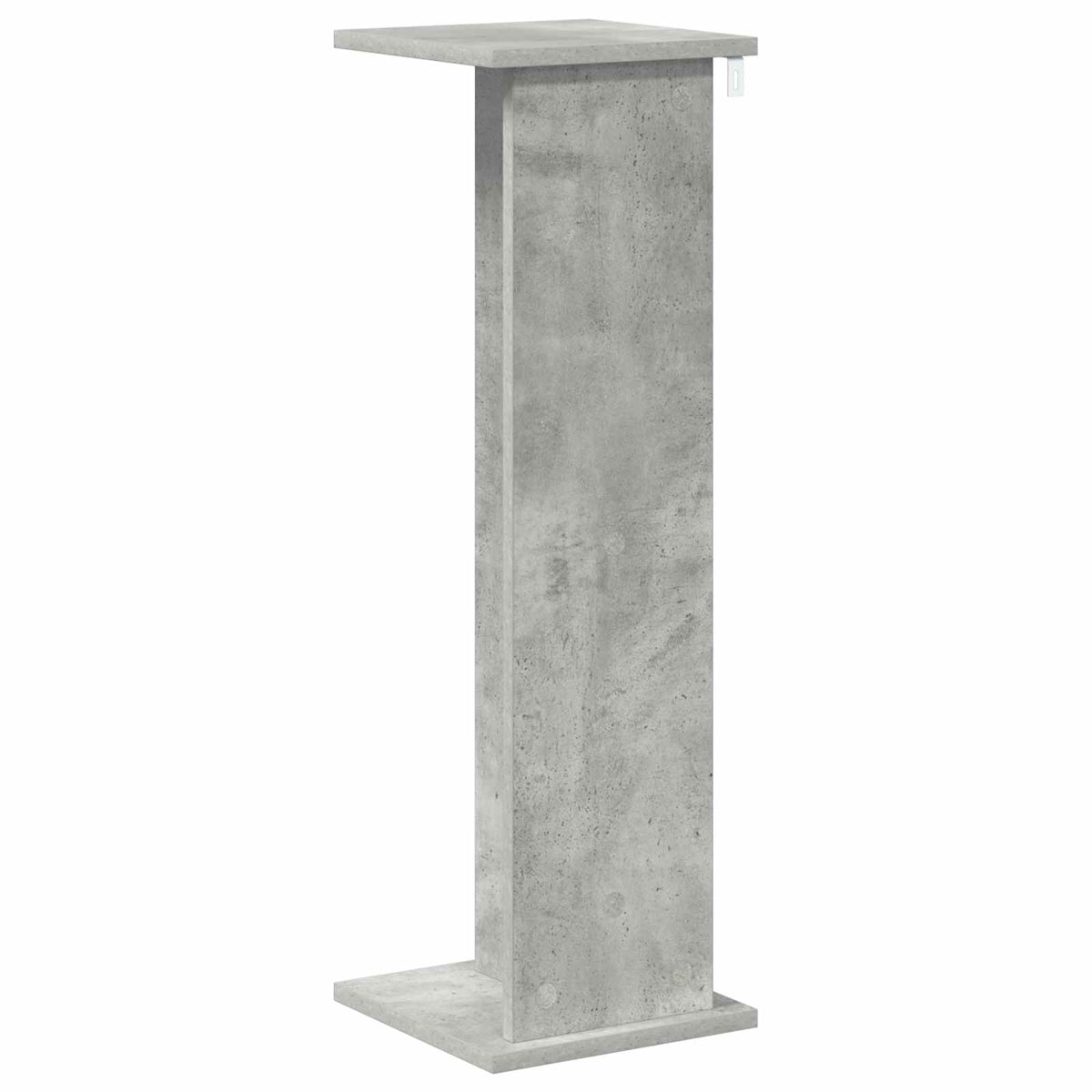 vidaXL Plant Stand 2 pcs Concrete Grey 25 x 25.5 x 80.5 cm