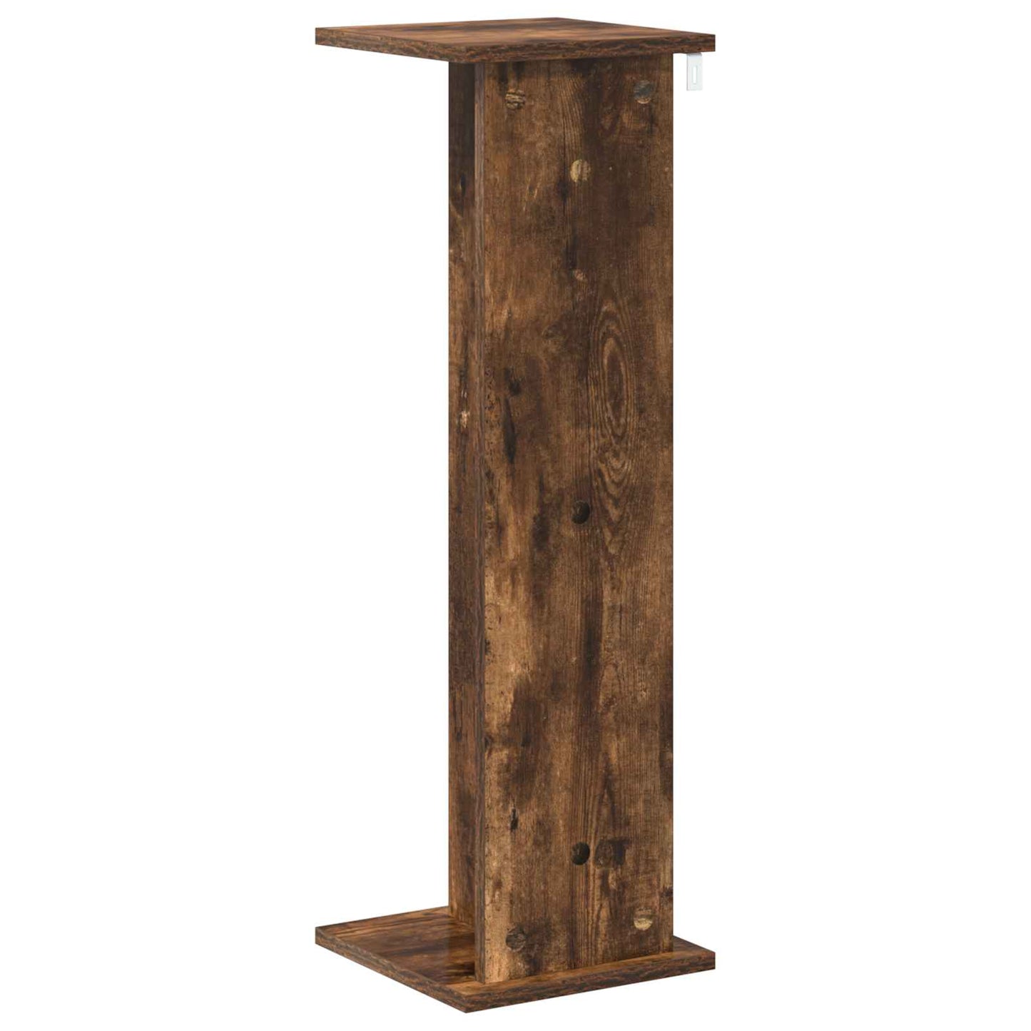 vidaXL Plant Stand Smoked Oak 25 x 25.5 x 80.5 cm Engineered Wood